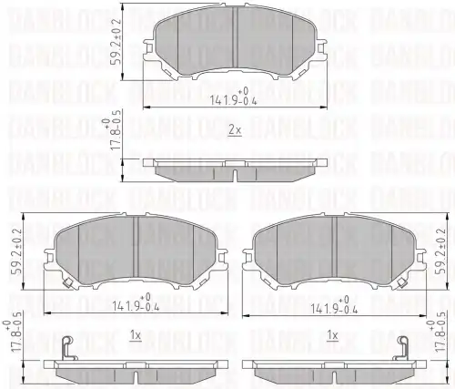 Деталь DB 511229 DANBLOCK