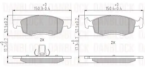Деталь DB 510693 DANBLOCK