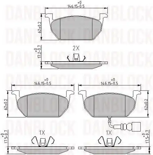 Деталь DB 511201 DANBLOCK