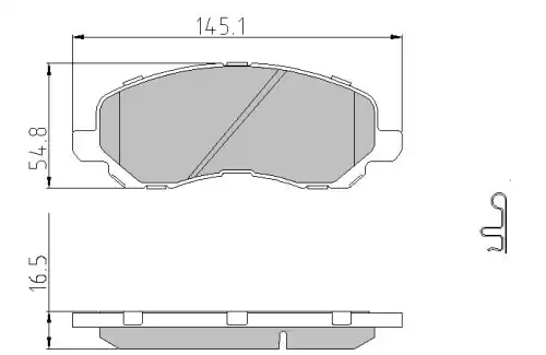 Деталь DB 510874 DANBLOCK