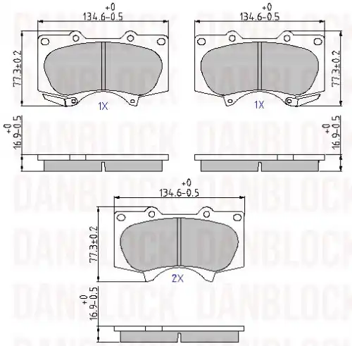 Деталь DB 510731 DANBLOCK