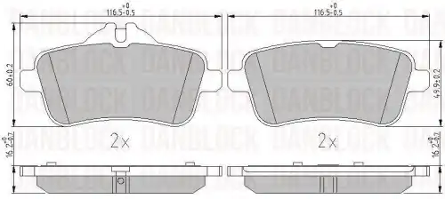 Деталь DB 511053 DANBLOCK