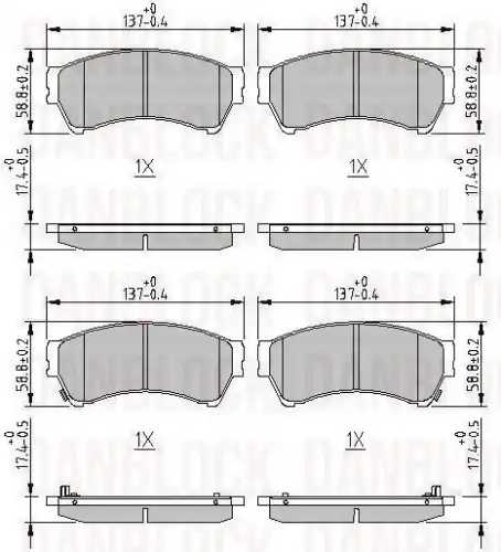 Деталь DB 510568 DANBLOCK