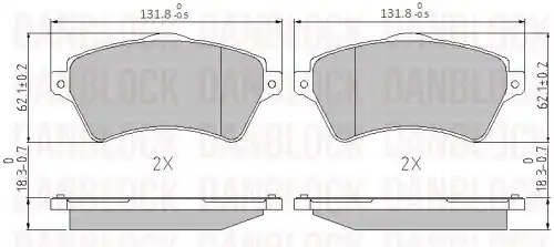 Деталь DB 510453 DANBLOCK