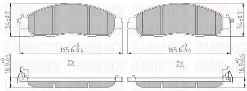 Деталь DB 511430 DANBLOCK