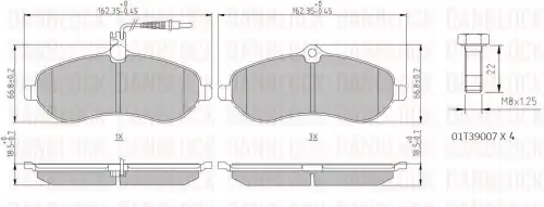 Деталь DB 510530 DANBLOCK