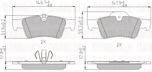 Деталь DB 510583 DANBLOCK