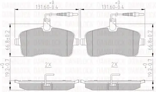 Деталь DB 510249 DANBLOCK