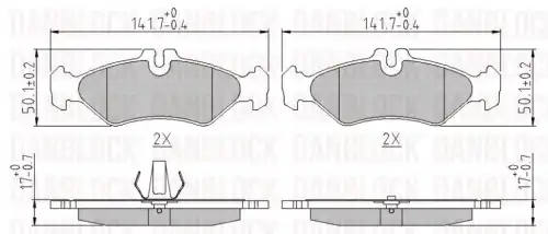 Деталь DB 510820 DANBLOCK