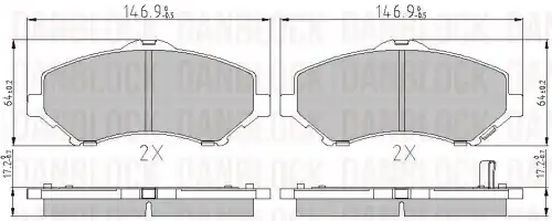 Деталь DB 510850 DANBLOCK