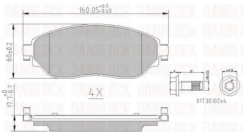 Деталь DB 511234 DANBLOCK