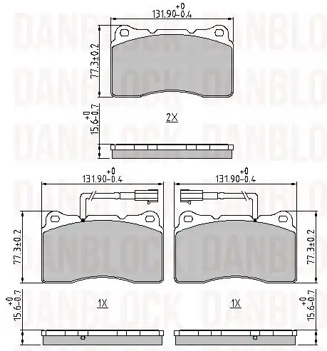 Деталь DB 510637 DANBLOCK