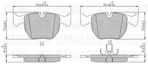 Деталь DB 510224 DANBLOCK