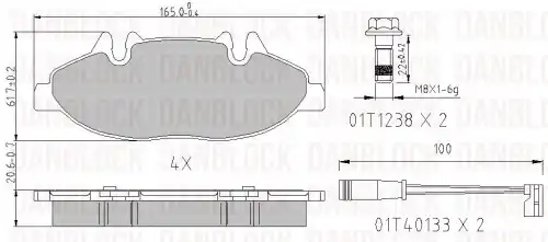 Деталь DB 510706 DANBLOCK