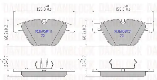Деталь DB 510589 DANBLOCK