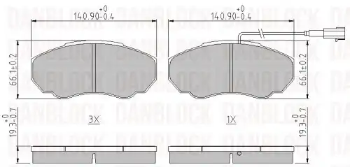 Деталь DB 510210 DANBLOCK