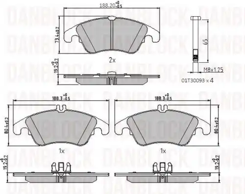 Деталь DB 510595 DANBLOCK