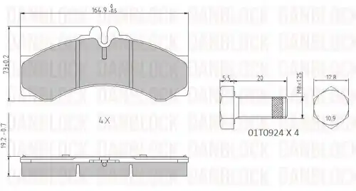 Деталь DB 510271 DANBLOCK
