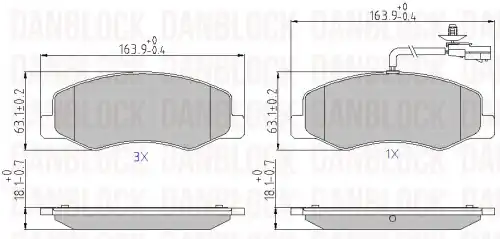 Деталь DB 510865 DANBLOCK