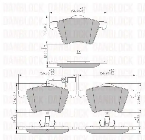 Деталь DB 510475 DANBLOCK