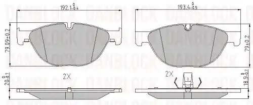 Деталь DB 510860 DANBLOCK