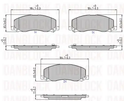 Деталь DB 510659 DANBLOCK