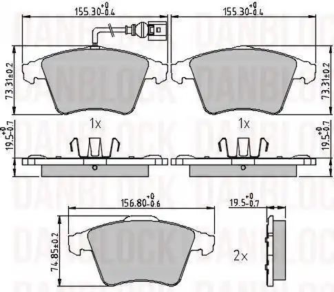 Деталь DB 510479 DANBLOCK