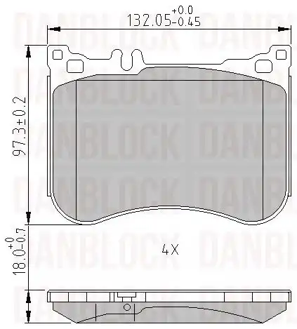 Деталь DB 511063 DANBLOCK