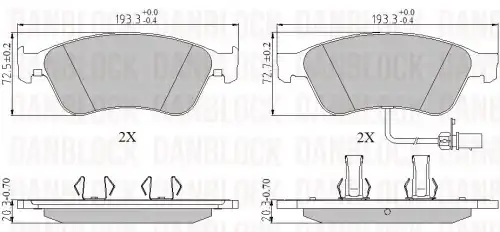 Деталь DB 510576 DANBLOCK