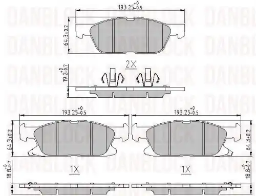 Деталь DB 511321 DANBLOCK