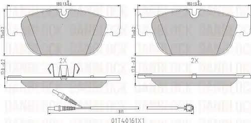 Деталь DB 510784 DANBLOCK