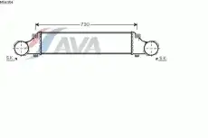 Интеркулер AVA MS4354