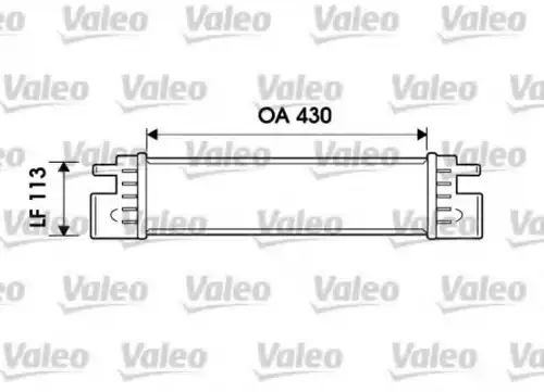 Интеркулер VALEO 817903