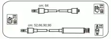 к-кт проводов!\ Opel Kadett 1.8/2.0 87-92/Vectra 2.0 88-92 ODU218 JANMOR