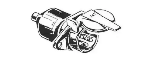 15 PIN SOCKET 24V SCREW TERM. 718410 ERREVI