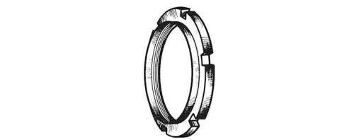 AXLE LOCKING NUT 729792 ERREVI
