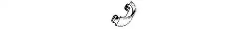BRAKE SHOE UNLINED 718624 ERREVI