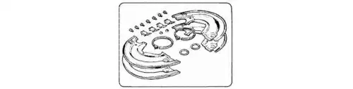 DUST COVER SET 733065 ERREVI