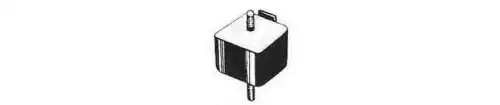 ENGINE FRONT MTG.PAD 730017 ERREVI