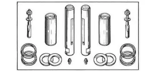 FRONT SPRING REPAIR KIT 711322 ERREVI