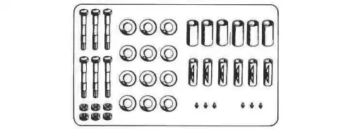 FRONT SUSPENSION REPAIR KIT 711035 ERREVI