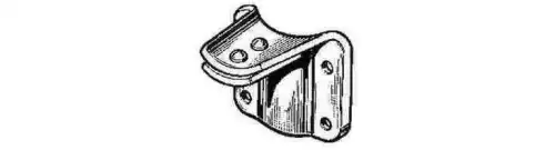 HELPER SPRING BRACKET 725077 ERREVI