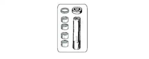 KING PIN KIT (SINGLE) RH SD1732 ERREVI