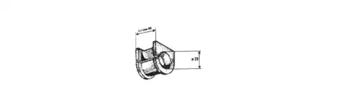 RUBBER BUFFER 730943 ERREVI