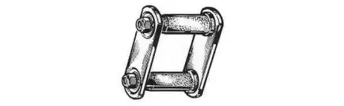 SHACKLE C/W PLATE 724647 ERREVI