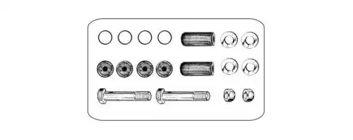 SPRING REPAIR KIT 711056 ERREVI