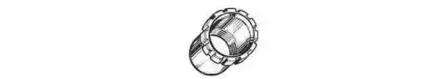 THREADED BUSH,REAR END 729761 ERREVI