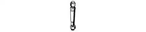 TIE-ROD PIN C/W NUTS AND 721064 ERREVI