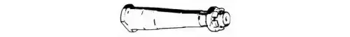 TOW BAR PIN C/W NUT 720559 ERREVI