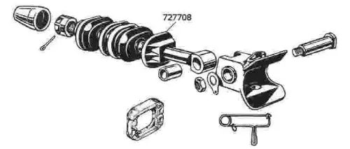 TOW-HOOK FLANGE 727708 ERREVI
